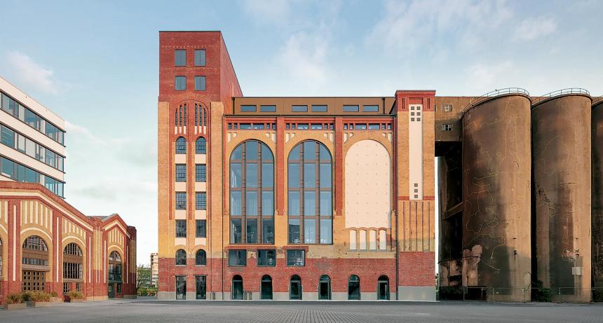 Holzsilo Plange Mühle Campus